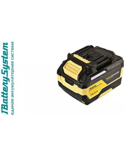 HBP2006 аккумулятор Hanskonner 18 В, 1BatterySystem, 6.0 Ач