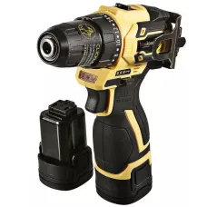 HCD1645BLC Дрель аккумуляторная б/щ Hanskonner, 14,4В, 45Нм, 2х2.0Ач, патрон 10мм, сумка-кейс