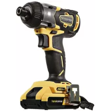 Винтоверт ударный аккумуляторный б/щ, 18В, Unibattery,280Нм,1/4", 3скор, 2x2.4Ач,кейс, HANSKONNER, HCD18280H, 4603010088790, шт