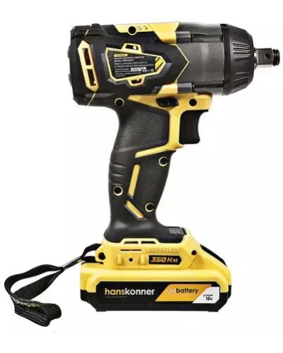 Аккумуляторный гайковерт Hanskonner HCD18350S Unibattery