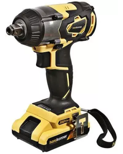 Аккумуляторный гайковерт Hanskonner HCD18350S Unibattery