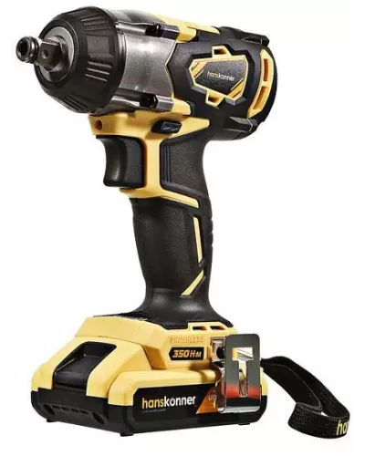 Аккумуляторный гайковерт Hanskonner HCD18350S Unibattery