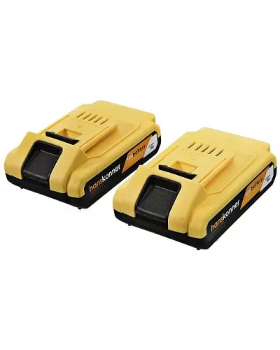 Аккумуляторный шуруповерт Hanskonner  HCD1865BL Unibattery