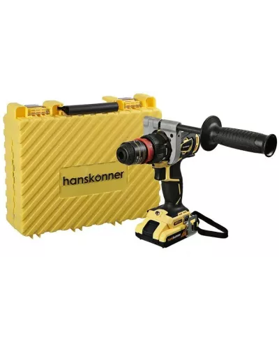 Аккумуляторный шуруповерт Hanskonner HCD1865BLC Unibattery