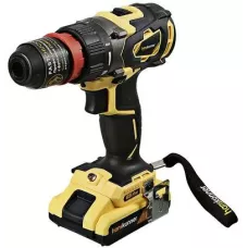 Дрель аккумуляторная б/щ, 18В, 2 аккумулятора, 2,4Ач, 65Нм, смен. патрон 13мм,кейс, HANSKONNER, HCD1865BLС, 4603010089407, шт