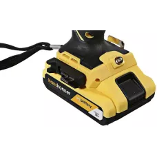 Дрель аккумуляторная б/щ, 18В, 2 аккумулятора, 2,4Ач, 65Нм, смен. патрон 13мм,кейс, HANSKONNER, HCD1865BLС, 4603010089407, шт