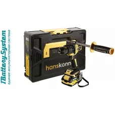 HCD20165PRO Аккумуляторный шуруповерт Hanskonner 1BatterySystem