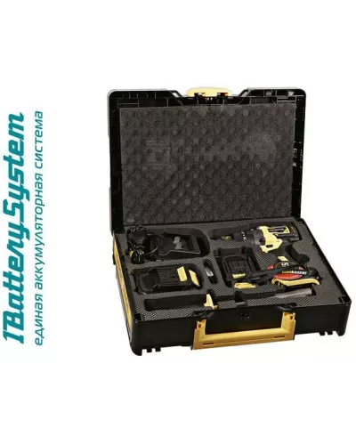 HCD20165PRO Аккумуляторный шуруповерт Hanskonner 1BatterySystem HCD20165PRO Аккумуляторный шуруповерт Hanskonner 1BatterySystem