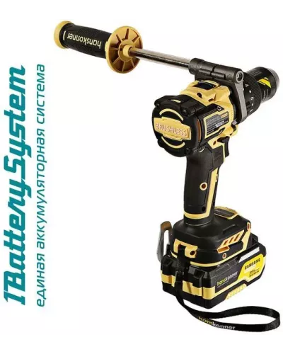 HCD20165PRO Аккумуляторный шуруповерт Hanskonner 1BatterySystem HCD20165PRO Аккумуляторный шуруповерт Hanskonner 1BatterySystem