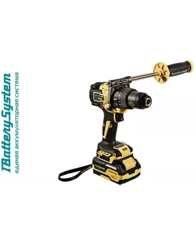HCD20165PRO Аккумуляторный шуруповерт Hanskonner 1BatterySystem HCD20165PRO Аккумуляторный шуруповерт Hanskonner 1BatterySystem
