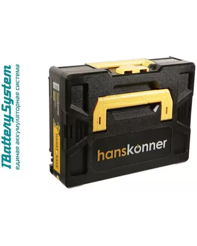 HCD20165PRO Аккумуляторный шуруповерт Hanskonner 1BatterySystem HCD20165PRO Аккумуляторный шуруповерт Hanskonner 1BatterySystem