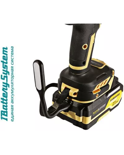 HCD20165PRO Аккумуляторный шуруповерт Hanskonner 1BatterySystem HCD20165PRO Аккумуляторный шуруповерт Hanskonner 1BatterySystem
