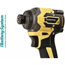 Аккумуляторный ударный винтоверт Hanskonner HCD20280BLC 1BatterySystem