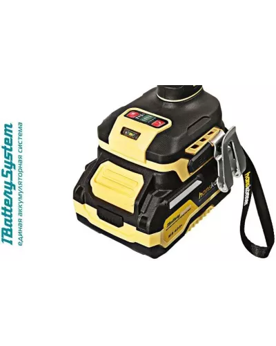 Аккумуляторный ударный винтоверт Hanskonner HCD20280BLC 1BatterySystem
