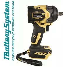 HCD20600BL Гайковерт удар б/щ Hanskonner PLATINUM, 18В, 1BatterySystem, 600Нм,1/2",без АКБ и ЗУ 4603010129271 (CN), шт