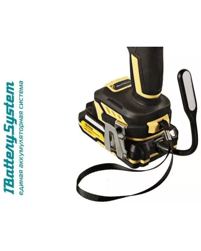 HCD2065BLIC Аккумуляторный шуруповерт Hanskonner 1BatterySystem