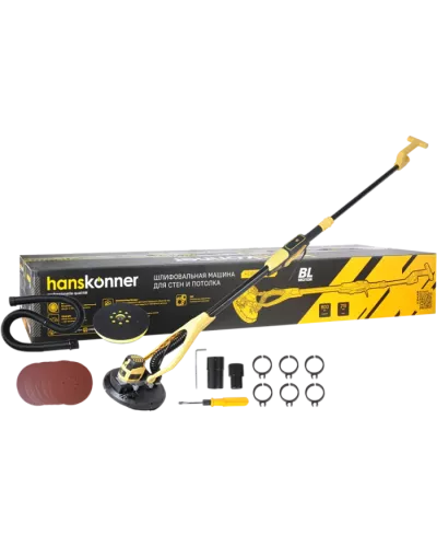 Машина для шлифовки стен Hanskonner, HDWS6080BL