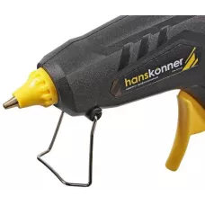 HGG11100 Пистолет клеевой 100 Вт, 2 сменных сопла, 4 стержня D 11 мм Hanskonner 4603010132608 (CN), шт