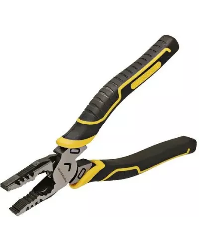 Пассатижи 175мм, эксц. шарнир,+30% к силе реза, СrV, TPR рук., Hanskonner