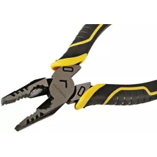 Пассатижи 175мм, эксц. шарнир,+30% к силе реза, СrV, TPR рук., Hanskonner