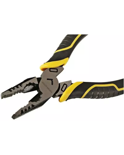 Пассатижи 175мм, эксц. шарнир,+30% к силе реза, СrV, TPR рук., Hanskonner