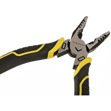 Пассатижи 175мм, эксц. шарнир,+30% к силе реза, СrV, TPR рук., Hanskonner