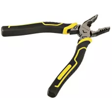 Пассатижи 175мм, эксц. шарнир,+30% к силе реза, СrV, TPR рук., Hanskonner