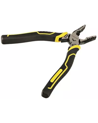 Пассатижи 175мм, эксц. шарнир,+30% к силе реза, СrV, TPR рук., Hanskonner