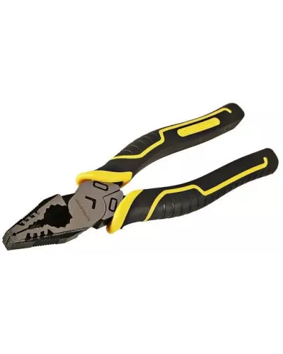 Пассатижи 175мм, эксц. шарнир,+30% к силе реза, СrV, TPR рук., Hanskonner