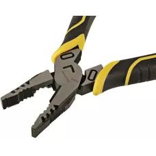 Пассатижи 200мм, эксц. шарнир,+30% к силе реза, СrV, TPR рук., Hanskonner