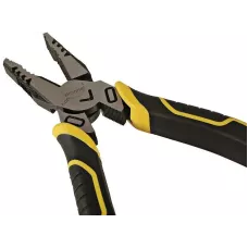 Пассатижи 200мм, эксц. шарнир,+30% к силе реза, СrV, TPR рук., Hanskonner