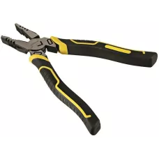 Пассатижи 200мм, эксц. шарнир,+30% к силе реза, СrV, TPR рук., Hanskonner