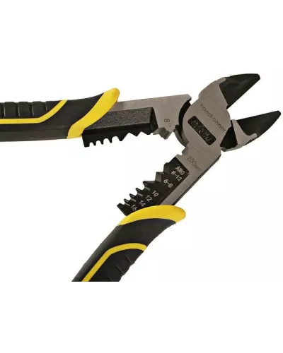 Бокорезы 200мм cо стриппером, эксц. шарнир,+30% к силе реза, СrV, Hanskonner