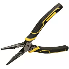 Длинногубцы 200мм, эксц. шарнир,+30% к силе реза, СrV, TPR рук., Hanskonner