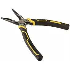 Длинногубцы 200мм, эксц. шарнир,+30% к силе реза, СrV, TPR рук., Hanskonner