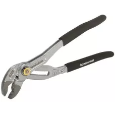 HK1020-06-A250 Клещи переставные 250мм,CrV,кнопочный шарнир, раскр. губ. 50мм(>43%), hanskonner 4603010127536 (CN), шт