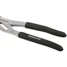 HK1020-06-A250 Клещи переставные 250мм,CrV,кнопочный шарнир, раскр. губ. 50мм(>43%), hanskonner 4603010127536 (CN), шт