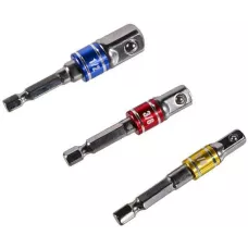 Набор адаптеров для торцевых головок 1/4", 3/8", 1/2" Hanskonner