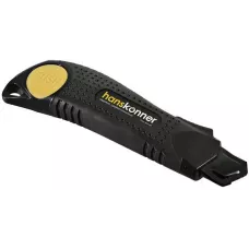 Нож 18мм, обрезиненный корпус, лезвие SK2 0.7мм, Hanskonner