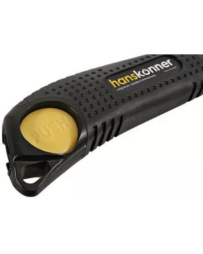 Нож 18мм, обрезиненный корпус, лезвие SK2 0.7мм, Hanskonner Нож 18мм, обрезиненный корпус, лезвие SK2 0.7мм, Hanskonner