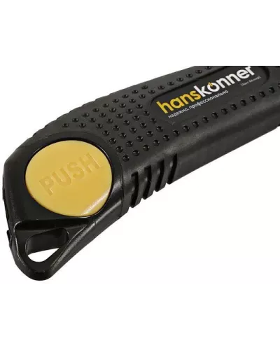 Нож 18мм, обрезиненный корпус, лезвие SK2 0.7мм, Hanskonner Нож 18мм, обрезиненный корпус, лезвие SK2 0.7мм, Hanskonner