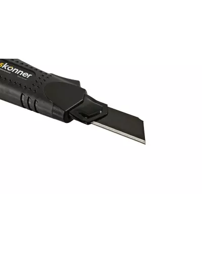 Нож 18мм, обрезиненный корпус, лезвие SK2 0.7мм, Hanskonner Нож 18мм, обрезиненный корпус, лезвие SK2 0.7мм, Hanskonner