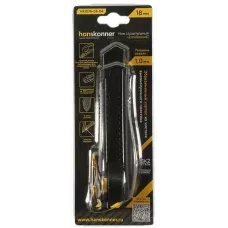 Нож 18мм, обрезиненный корпус, лезвие SK2 1.0мм, Hanskonner