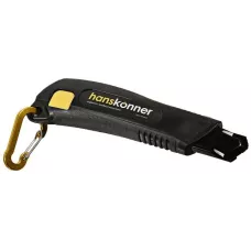 Нож 18мм, обрезиненный корпус, лезвие SK2 1.0мм, Hanskonner