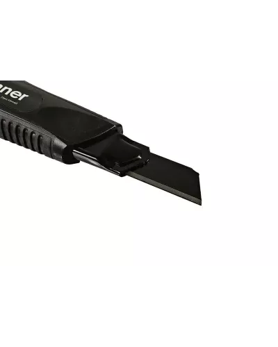 Нож 18мм, обрезиненный корпус, лезвие SK2 1.0мм, Hanskonner