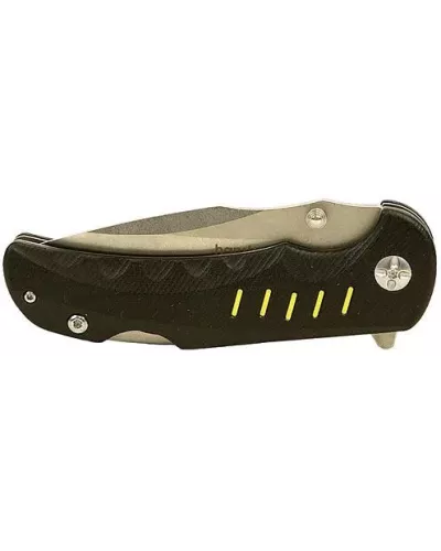 Нож складной 200мм, клинок 90мм, шило, рукоять G10, подшипник, Hanskonner