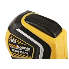 Рулетка 3x19мм, автостоп, двухстор., нейлон, супермощный магнит, Hanskonner