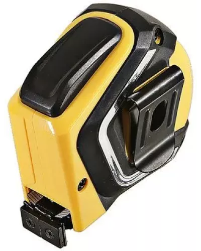 Рулетка 3x19мм, автостоп, двухстор., нейлон, супермощный магнит, Hanskonner