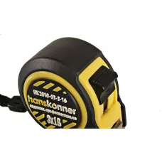 Рулетка 3x16, 2 стопа, магнит, HANSKONNER, HK2010-03-3-16, 4603010086499, шт