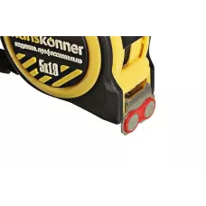 Рулетка 5x19, 2 стопа, магнит, HANSKONNER, HK2010-03-5-19, 4603010086512, шт